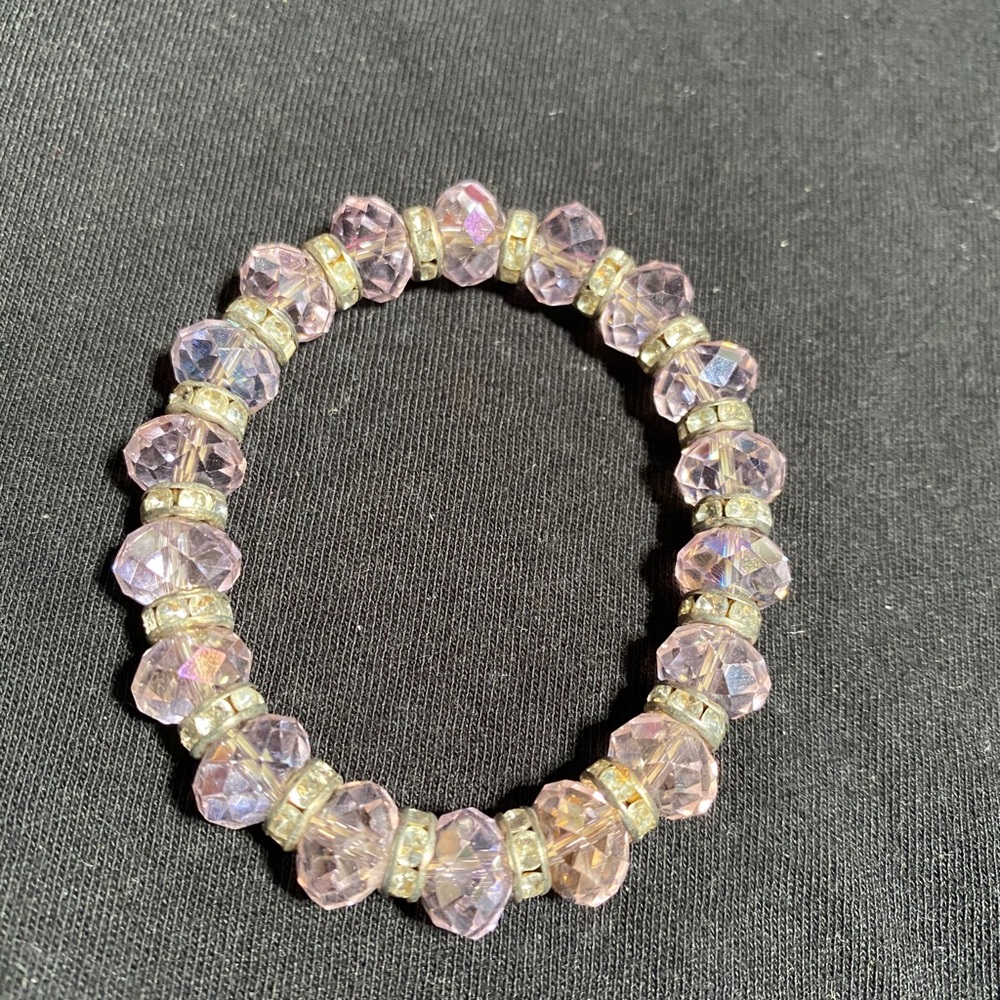 Pink Crystal bracelet